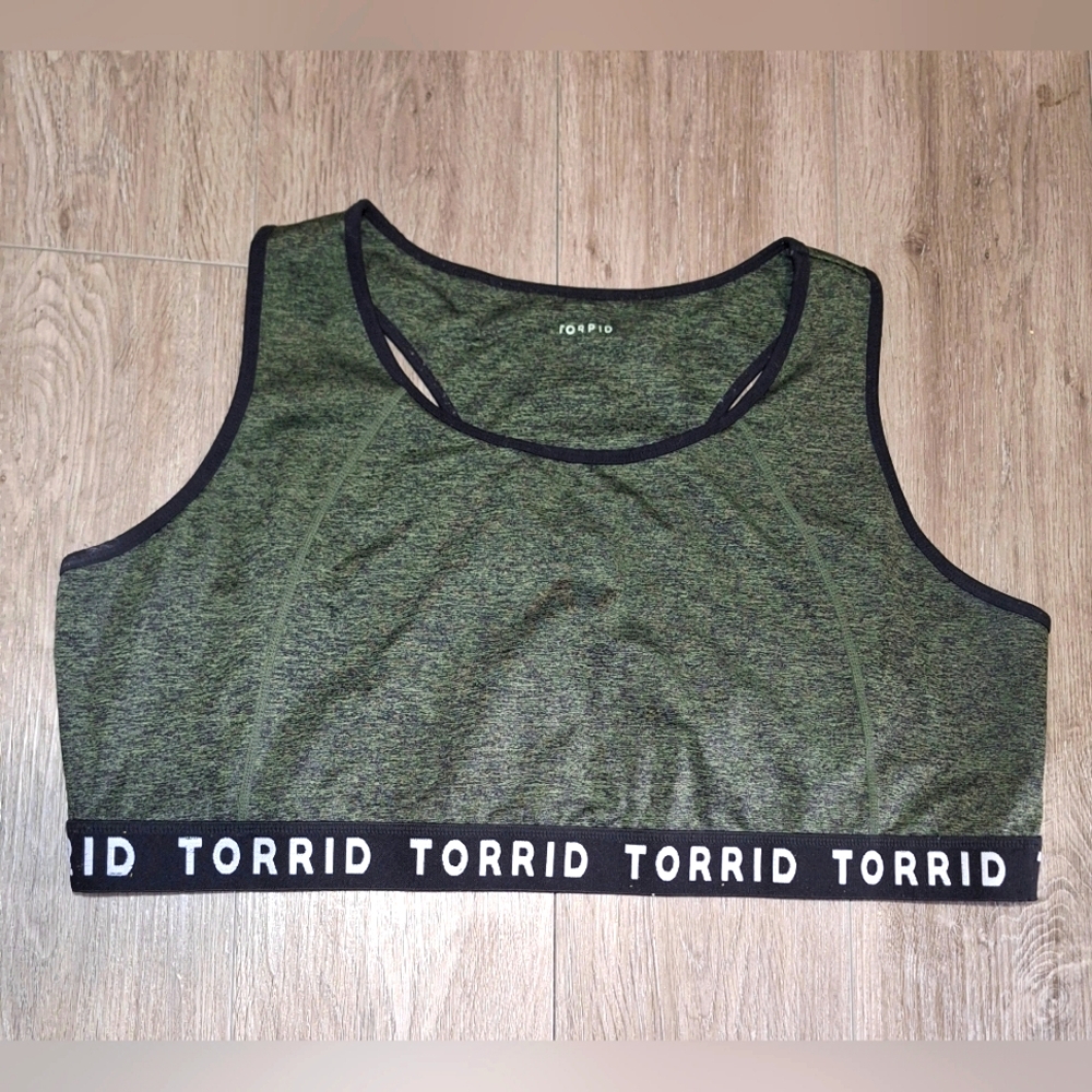 TORRID Sports Bra-Top Racer Back Low Impact Size 4-5 XL